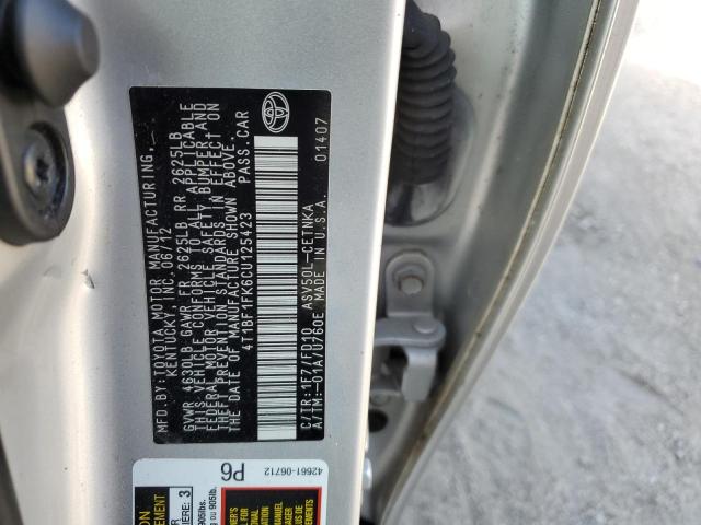 Photo 11 VIN: 4T1BF1FK6CU125423 - TOYOTA CAMRY 