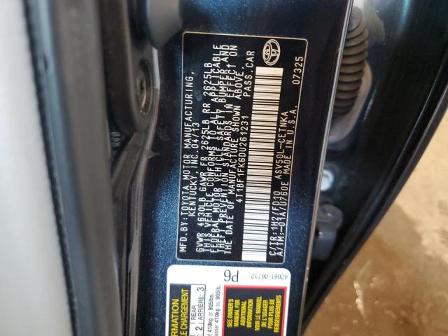 Photo 11 VIN: 4T1BF1FK6DU261231 - TOYOTA CAMRY L 