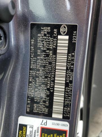 Photo 12 VIN: 4T1BF1FK6DU269328 - TOYOTA CAMRY 