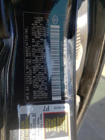 Photo 11 VIN: 4T1BF1FK6DU269457 - TOYOTA CAMRY 