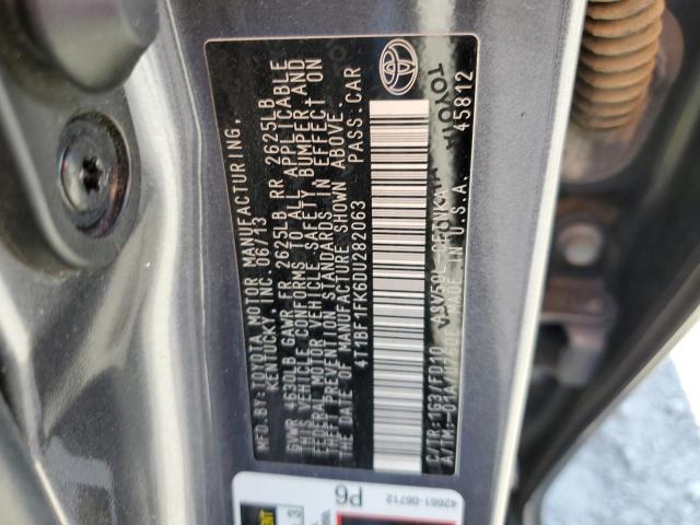 Photo 11 VIN: 4T1BF1FK6DU282063 - TOYOTA CAMRY L 