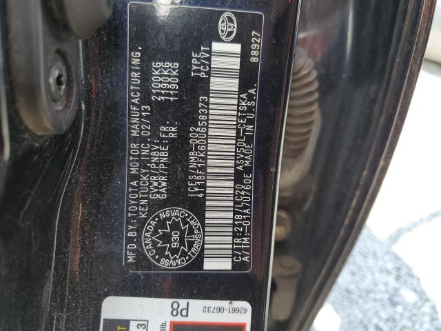 Photo 12 VIN: 4T1BF1FK6DU658373 - TOYOTA CAMRY 