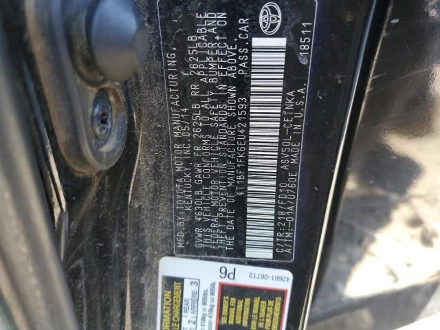 Photo 11 VIN: 4T1BF1FK6EU421593 - TOYOTA CAMRY 