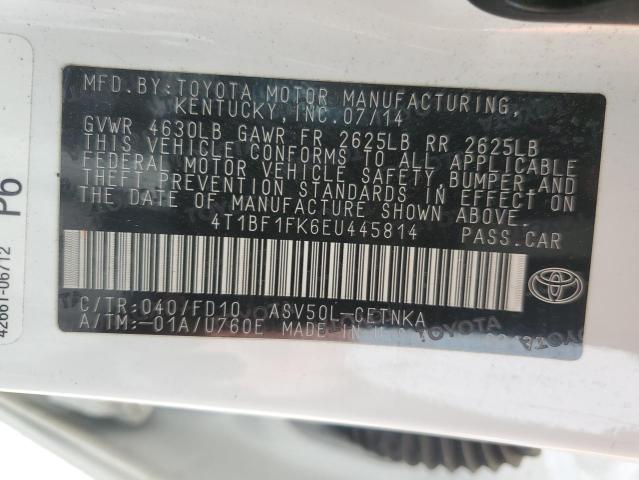 Photo 11 VIN: 4T1BF1FK6EU445814 - TOYOTA CAMRY 