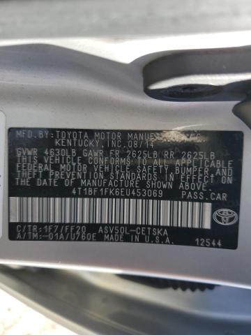 Photo 11 VIN: 4T1BF1FK6EU453069 - TOYOTA CAMRY 