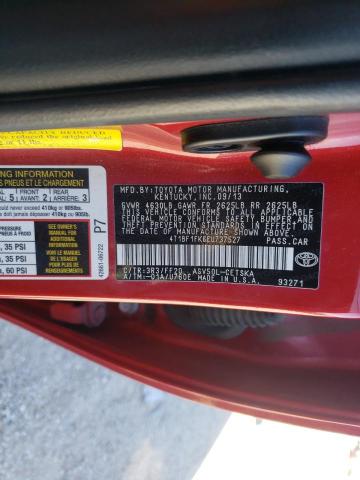 Photo 9 VIN: 4T1BF1FK6EU737527 - TOYOTA CAMRY L 