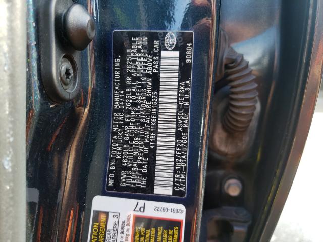 Photo 9 VIN: 4T1BF1FK6EU816275 - TOYOTA CAMRY L 