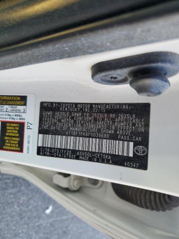 Photo 11 VIN: 4T1BF1FK6FU039680 - TOYOTA CAMRY LE 