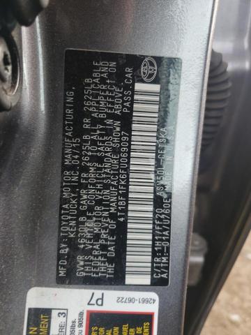 Photo 11 VIN: 4T1BF1FK6FU069097 - TOYOTA CAMRY 