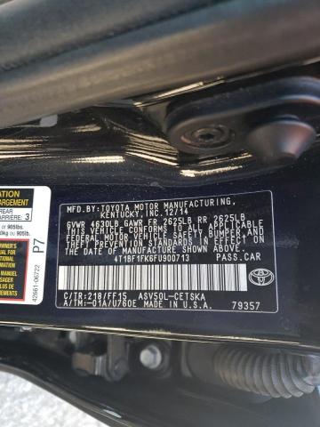 Photo 23 VIN: 4T1BF1FK6FU900713 - TOYOTA CAMRY LE 