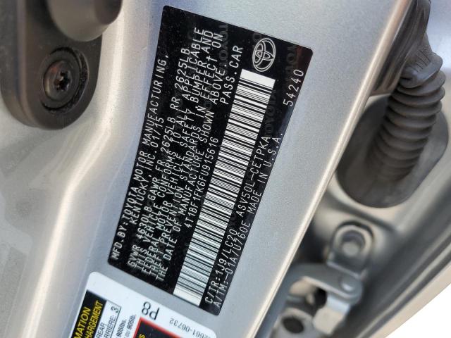 Photo 11 VIN: 4T1BF1FK6FU915616 - TOYOTA CAMRY LE 