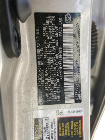 Photo 11 VIN: 4T1BF1FK6FU964976 - TOYOTA CAMRY LE 