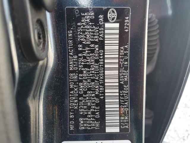 Photo 11 VIN: 4T1BF1FK6GU186440 - TOYOTA CAMRY LE 