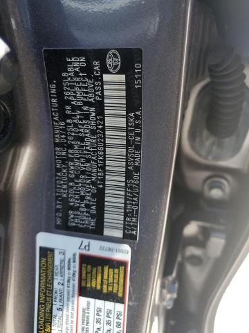 Photo 11 VIN: 4T1BF1FK6GU237421 - TOYOTA CAMRY LE 