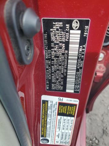 Photo 11 VIN: 4T1BF1FK6GU549738 - TOYOTA CAMRY 