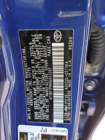 Photo 11 VIN: 4T1BF1FK6GU553207 - TOYOTA CAMRY 