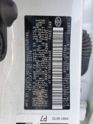 Photo 12 VIN: 4T1BF1FK6GU590449 - TOYOTA CAMRY 