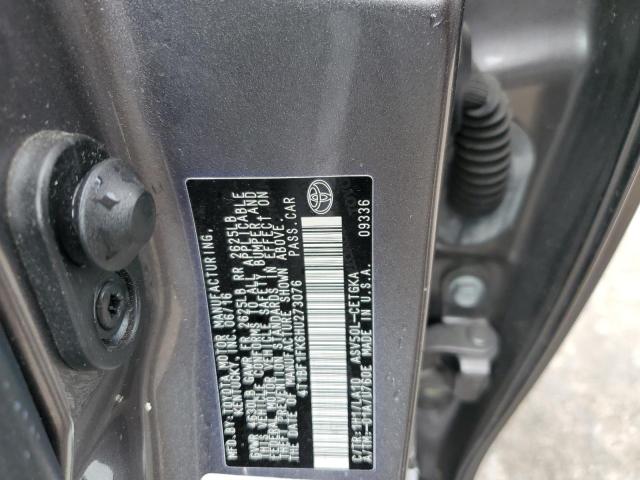 Photo 11 VIN: 4T1BF1FK6HU273076 - TOYOTA CAMRY LE 