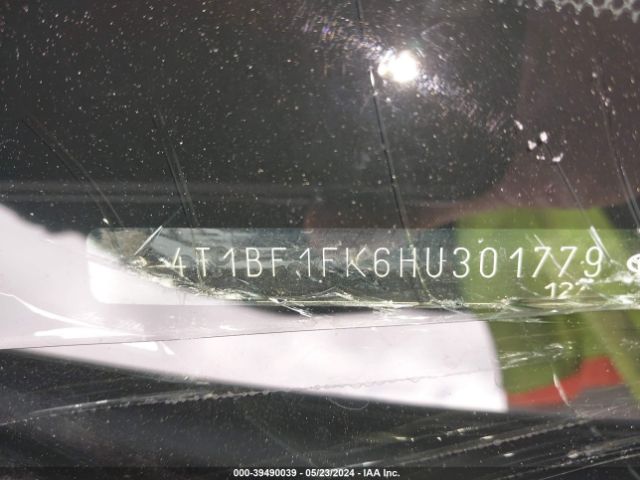 Photo 8 VIN: 4T1BF1FK6HU301779 - TOYOTA CAMRY 