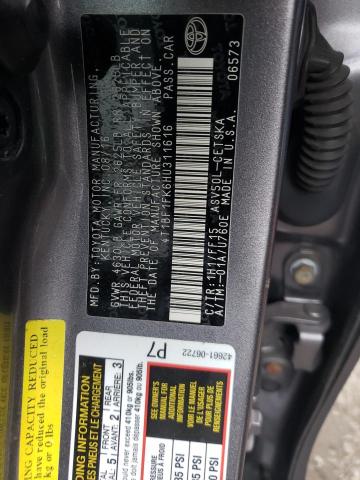 Photo 9 VIN: 4T1BF1FK6HU311616 - TOYOTA CAMRY LE 