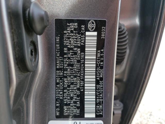 Photo 12 VIN: 4T1BF1FK6HU416169 - TOYOTA CAMRY LE 