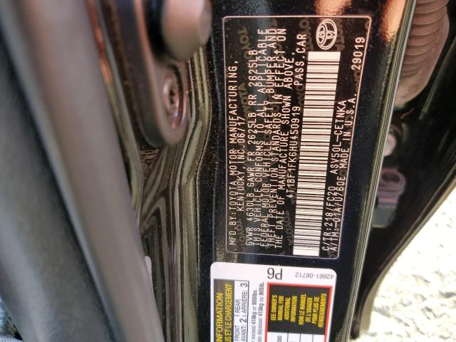 Photo 11 VIN: 4T1BF1FK6HU450919 - TOYOTA CAMRY 