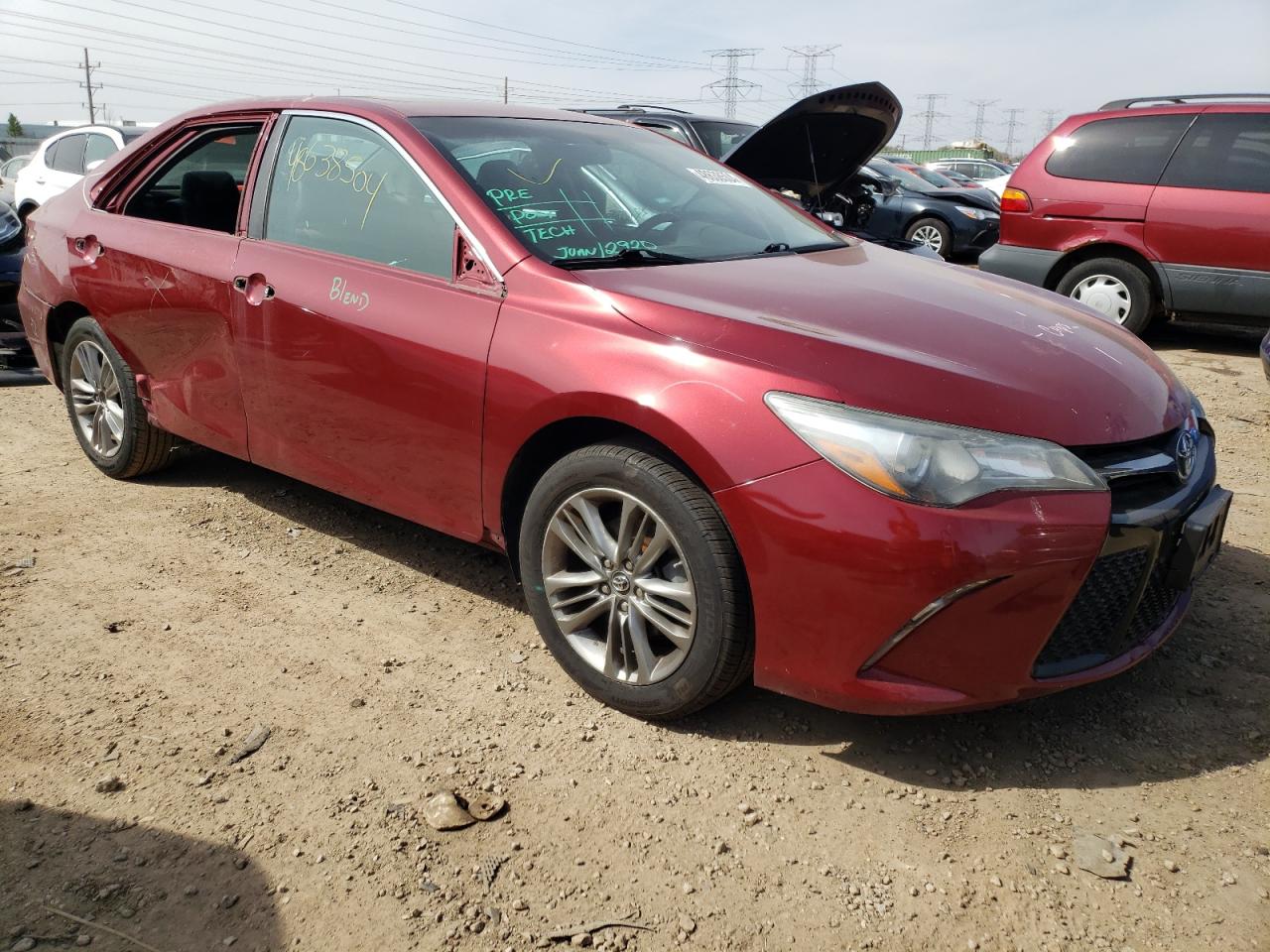 Photo 3 VIN: 4T1BF1FK6HU640705 - TOYOTA CAMRY 