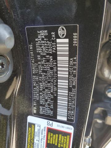 Photo 11 VIN: 4T1BF1FK7CU186781 - TOYOTA CAMRY BASE 