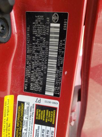 Photo 11 VIN: 4T1BF1FK7CU509713 - TOYOTA CAMRY BASE 