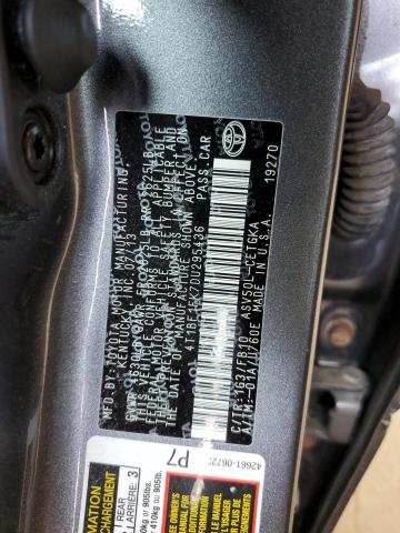 Photo 11 VIN: 4T1BF1FK7DU295436 - TOYOTA CAMRY L 