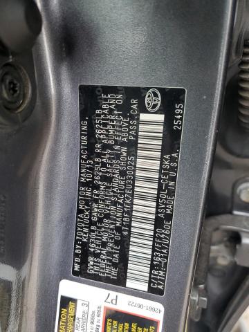 Photo 11 VIN: 4T1BF1FK7EU330025 - TOYOTA CAMRY L 