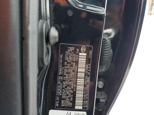 Photo 11 VIN: 4T1BF1FK7EU345687 - TOYOTA CAMRY L 