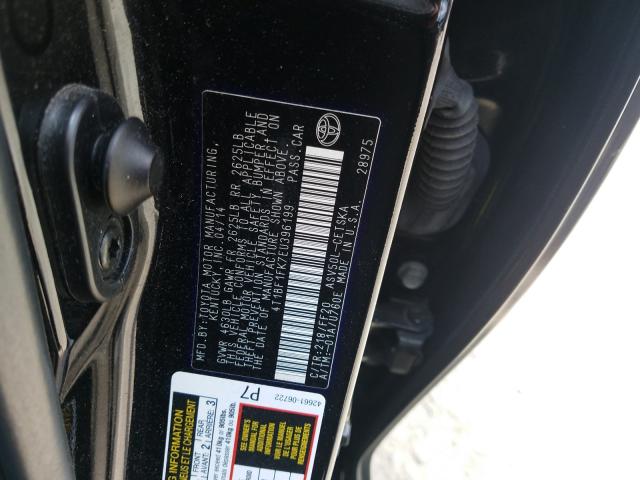 Photo 9 VIN: 4T1BF1FK7EU396199 - TOYOTA CAMRY L 