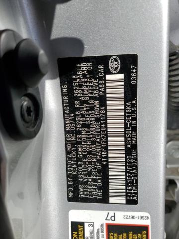 Photo 9 VIN: 4T1BF1FK7EU411784 - TOYOTA CAMRY L 