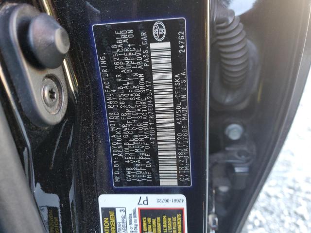 Photo 11 VIN: 4T1BF1FK7EU425717 - TOYOTA CAMRY 