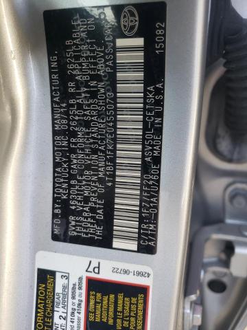 Photo 9 VIN: 4T1BF1FK7EU455073 - TOYOTA CAMRY L 