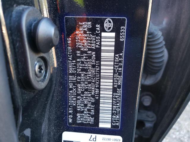 Photo 9 VIN: 4T1BF1FK7EU776711 - TOYOTA CAMRY L 