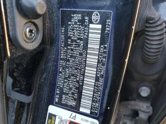 Photo 11 VIN: 4T1BF1FK7EU783657 - TOYOTA CAMRY L 