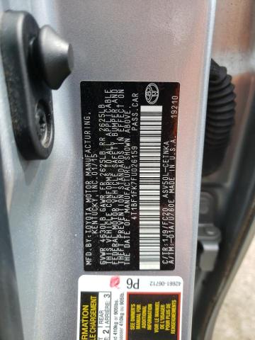 Photo 12 VIN: 4T1BF1FK7FU026159 - TOYOTA CAMRY LE 