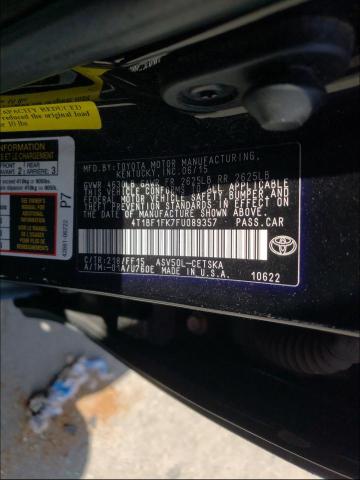 Photo 9 VIN: 4T1BF1FK7FU089357 - TOYOTA CAMRY LE 