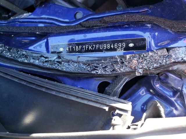 Photo 11 VIN: 4T1BF1FK7FU984699 - TOYOTA CAMRY 