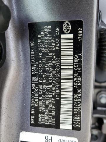 Photo 11 VIN: 4T1BF1FK7GU169162 - TOYOTA CAMRY LE 