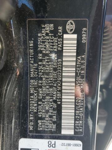 Photo 11 VIN: 4T1BF1FK7GU233359 - TOYOTA CAMRY 