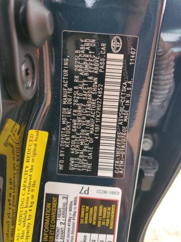 Photo 12 VIN: 4T1BF1FK7HU274852 - TOYOTA CAMRY 