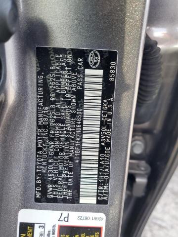 Photo 12 VIN: 4T1BF1FK7HU646500 - TOYOTA CAMRY 