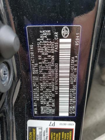 Photo 11 VIN: 4T1BF1FK7HU646593 - TOYOTA CAMRY 