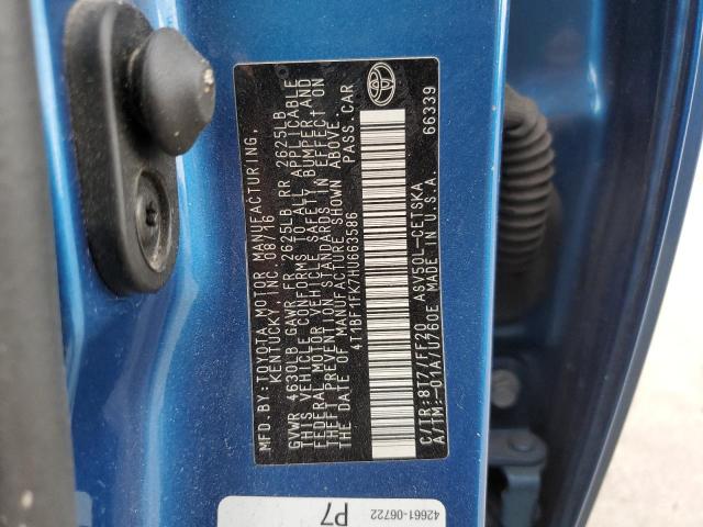 Photo 12 VIN: 4T1BF1FK7HU663586 - TOYOTA CAMRY 