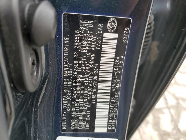 Photo 11 VIN: 4T1BF1FK7HU692814 - TOYOTA CAMRY 