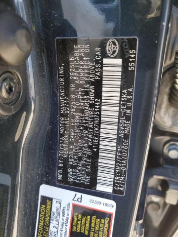 Photo 11 VIN: 4T1BF1FK7HU751442 - TOYOTA CAMRY 