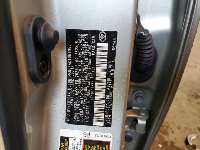 Photo 12 VIN: 4T1BF1FK7HU786157 - TOYOTA CAMRY 